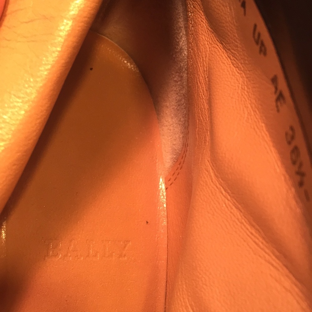 Authentic Bally Low Cut Heel Boots View 5